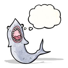 Cartoon Shark N28