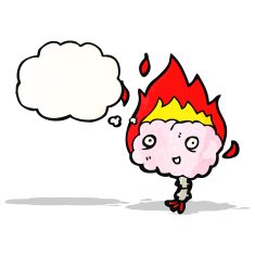 Brain Cartoon Character N4