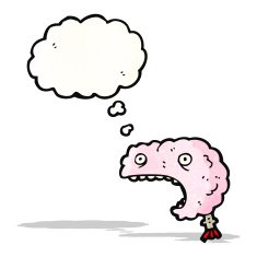 Brain Cartoon Character N6