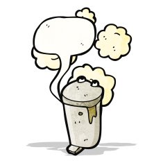 gross rubbish bin cartoon N2