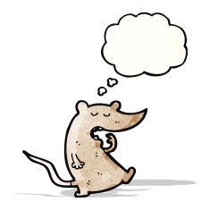 yawning mouse cartoon N2