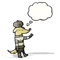 cool cartoon dog