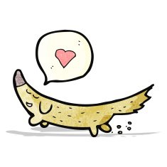 little dog in love