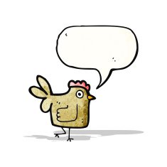 Cartoon Chicken N67
