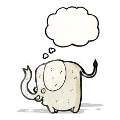 Cartoon Elephant N72