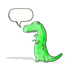 cartoon dinosaur N82