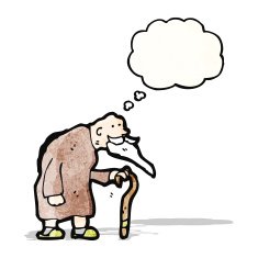 Old Man Cartoon N24