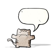 cartoon happy cat N3