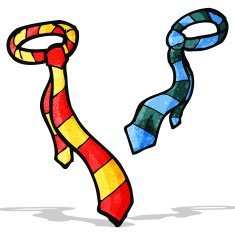 Cartoon Tie N13