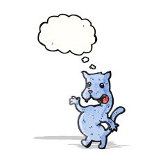 spooky cat cartoon
