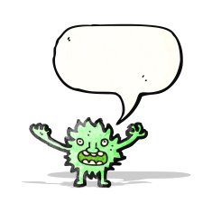 cartoon little imp N17