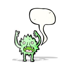 cartoon little imp N18