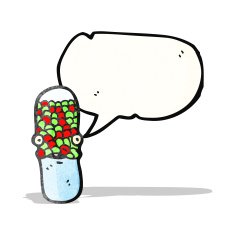 cartoon medical pill N2