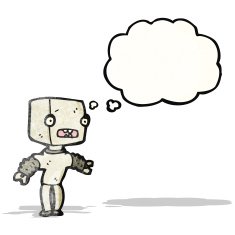 cartoon little robot N9