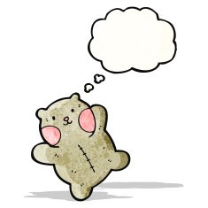 cartoon teddy bear N66