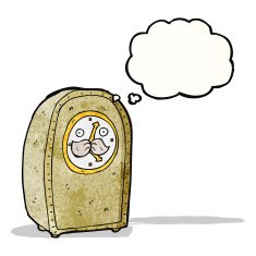 carriage clock cartoon character