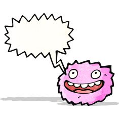 pink furry creature cartoon N2