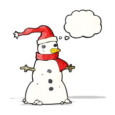 Cartoon Snowman N65
