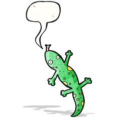 Cartoon Lizard N27