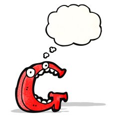 cartoon letter g N5