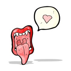 monster vampire mouth cartoon N3