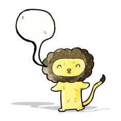 Cartoon Lion N81