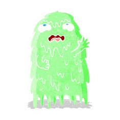 gross cartoon ghost N4