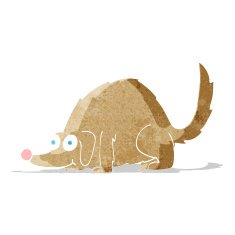 cartoon happy dog N4