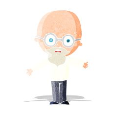 cartoon genius scientist N8