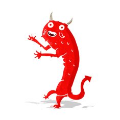 Cartoon Devil N45