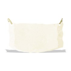 cartoon cloth banner