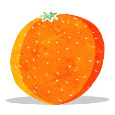 Cartoon Orange N10