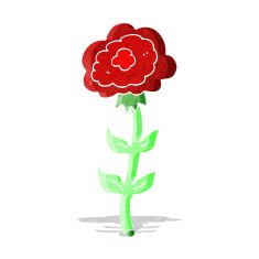 Cartoon Rose N6