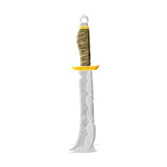 Cartoon Sword N30