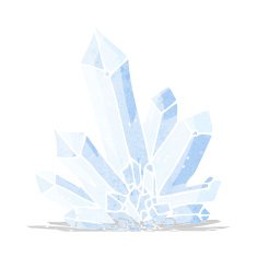 cartoon crystals