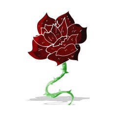Cartoon Rose N7