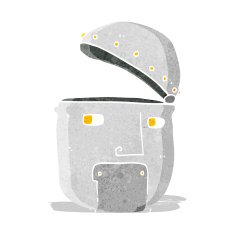 cartoon robot head N13