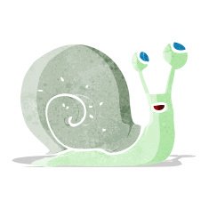 Cartoon Snail N60
