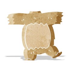 cartoon teddy bear body (mix and match cartoons)