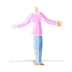 cartoon female body (add photos or mix and match cartoons) N10
