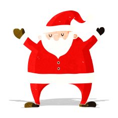 Cartoon Santa Claus N153