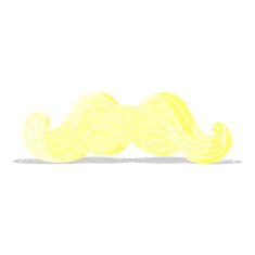 Cartoon Mustache N13
