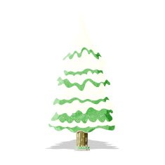 Cartoon Christmas Tree N46