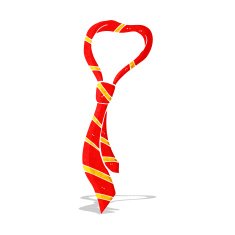 Cartoon Tie N14