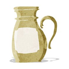 Cartoon Jug N2