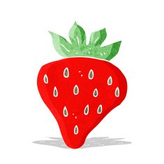 Cartoon Strawberry N10