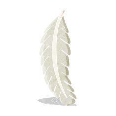 Cartoon Feather N7