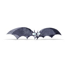 cartoon vampire bat N13