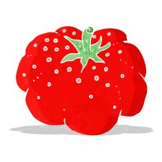 Cartoon Tomato N23