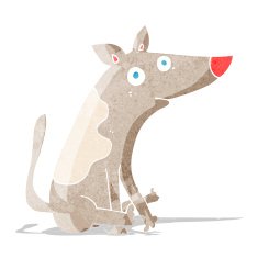 Cartoon Dog N82